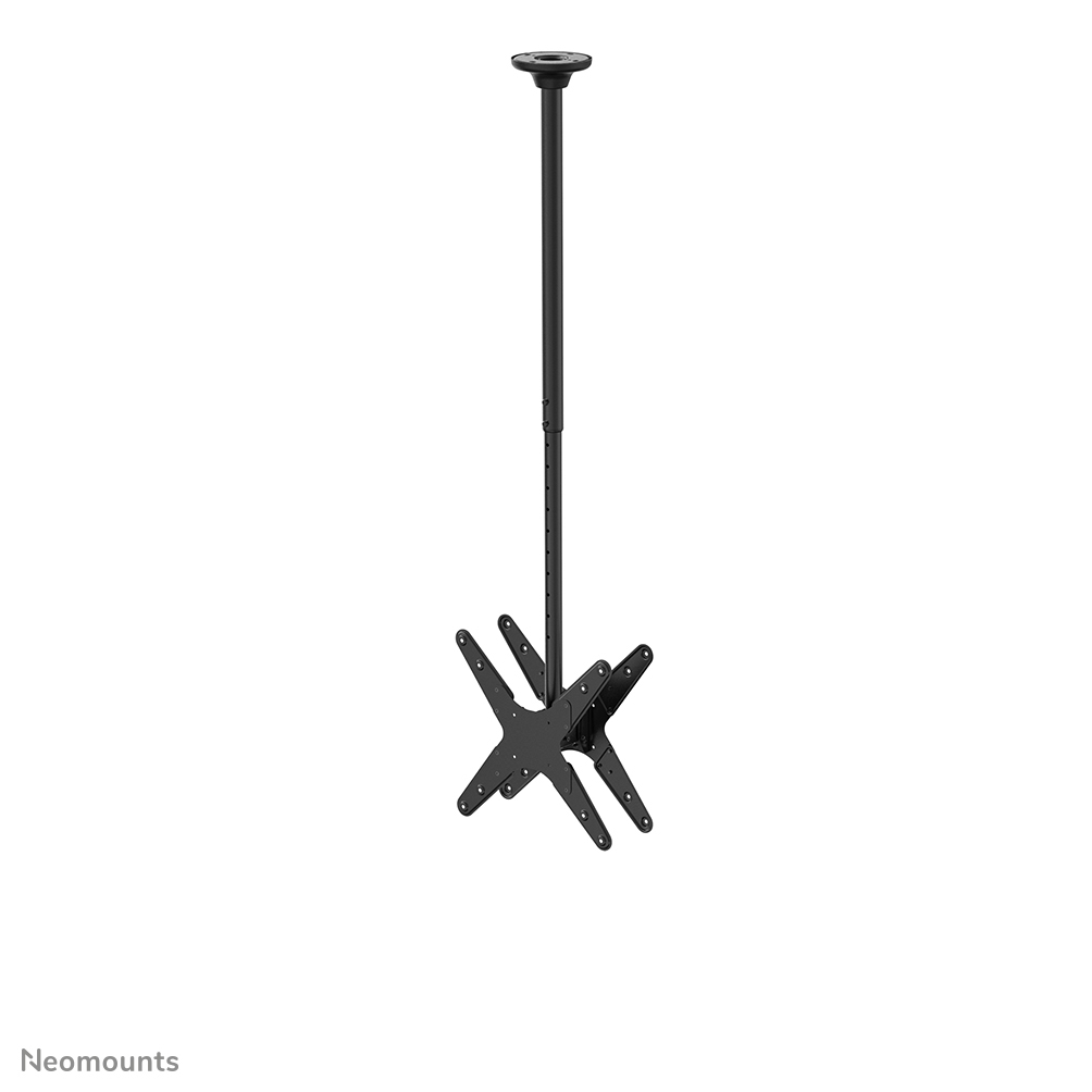 Neomounts FPMA-C340DBLACK Support de plafond pour écran de 32-75" - h106-156 cm